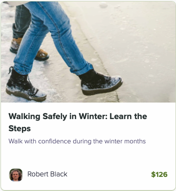 Winter Walking - safely